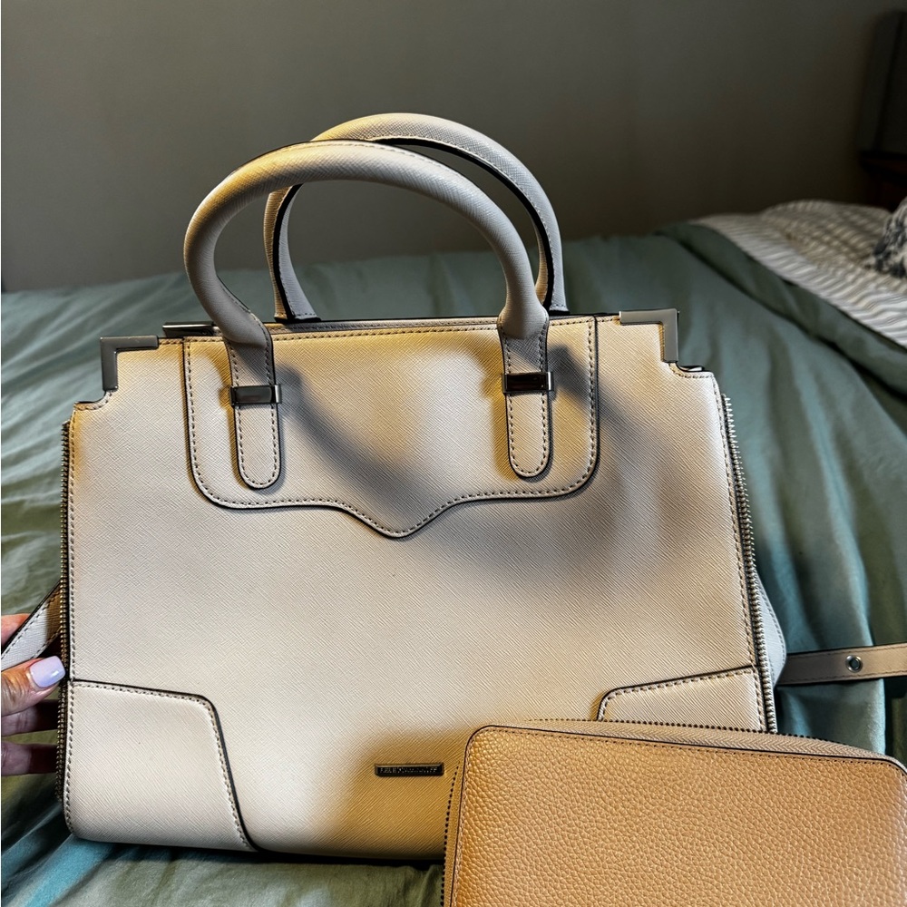 Rebecca Minkoff Amorous Handbag Cream